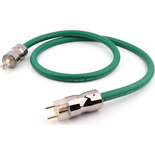 Hifi audio MCINTOSH 2328 power line HI-end power cable Power Cord with EU version gold plated Plug AC cable cord