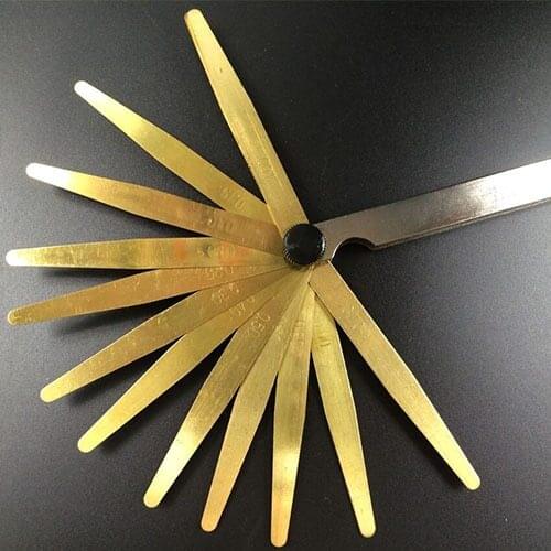 0.05-1mm Thickness Measuring Instrument Ruler 13 Blade Thickness Gap Measure Tools Metric Filler Feeler Gauge Measure Tools