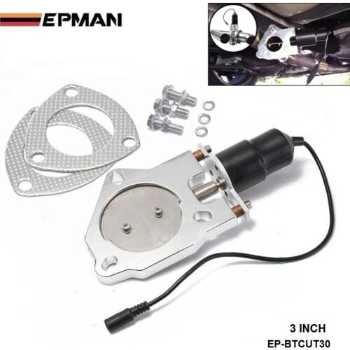 3" ELECTRIC EXHAUST CUTOUT VALVE Remote Control Motor Kit For BMW E36 M3/325i/ is/ iX M50 92-99 EP-BTCUT30