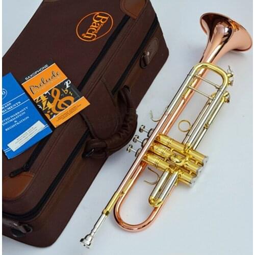 Music Fancier Club Bb Trumpet TR-197GS Phosphorus Copper Music Instruments Profesional Trumpets 197GS With Case Mouthpiece