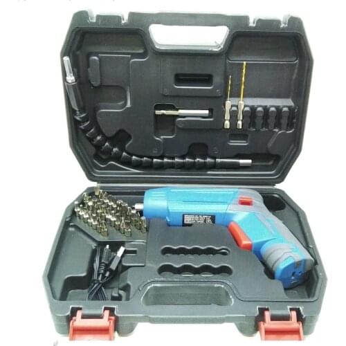 New 30pcs/set 4.8V 6.35mm(1/4") Cordless screwdriver Bit Charging deformation screwdriver Electric drill set