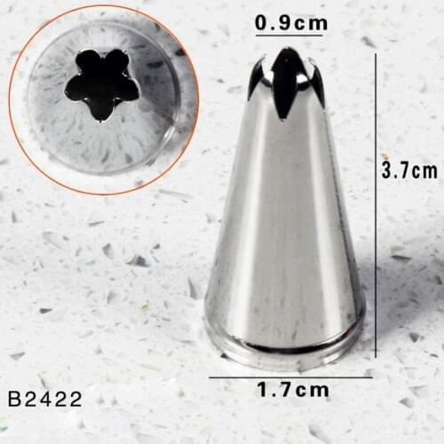 Icing Piping Nozzle Stainless Steel Pastry Tools Cupcake Pastry Tips Cakes Dessert Decoration Fondant Cream Mold