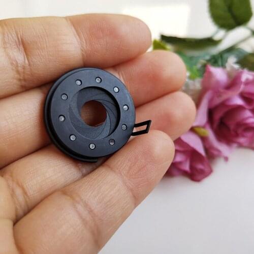 1-14mm Amplifying Diameter Metal Zoom Optical Iris Diaphragm Aperture Condenser for Digital Camera Microscope Adapter