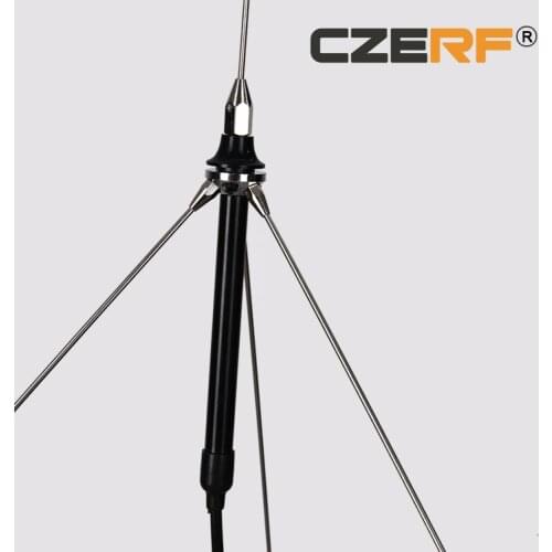CZERF Manufacturer 1/4 wave GP antenna with 15 meters for 5w to 50w fm Boradcast transmitter BNC