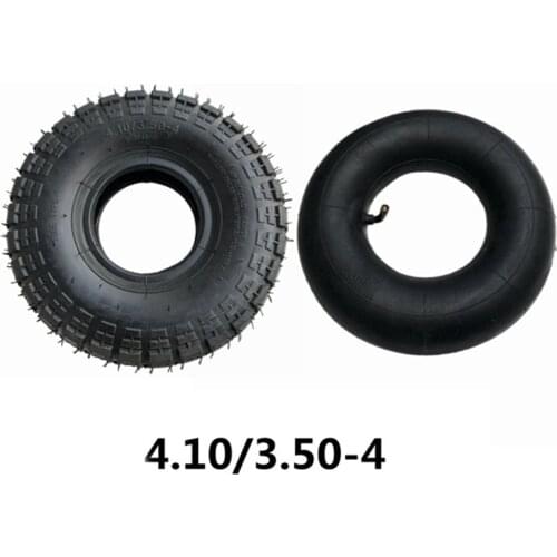 Mini Bike Tire Bicycle Inner tube Black Set For 10inch electric vehicle Rubber