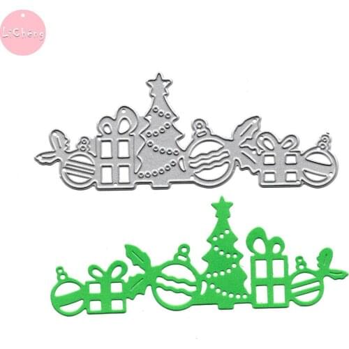 Christmas Slimline Cutting Dies Scrapbooking Embossing Folders for Card Making Metal Craft Stencils DIY Clear Stamps Die Cut