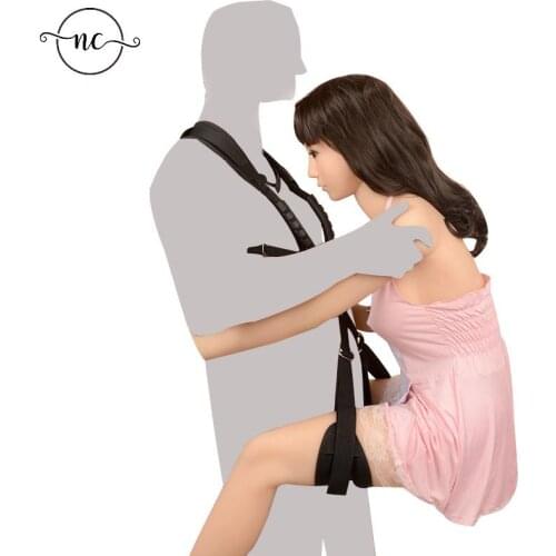 Sex Toys For Couples Bandage BDSM Shoulder Sex Swing Leg Spreader Adult Binding Strap SM Slave Harness Sex Swing Adult Sex Game