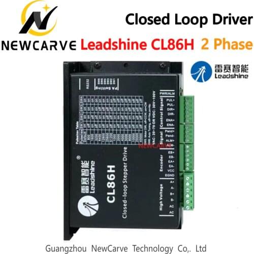 CL86H Stepper Driver VAC20-80V 2-8A Leadshine For Nema34 86CME Closed Loop Step Motor NEWCARVE