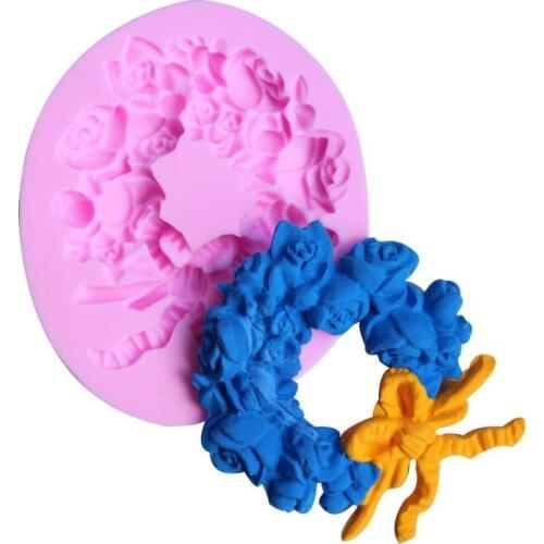 Silicone DIY Stereo Garland Fondant Silicone Mold G021