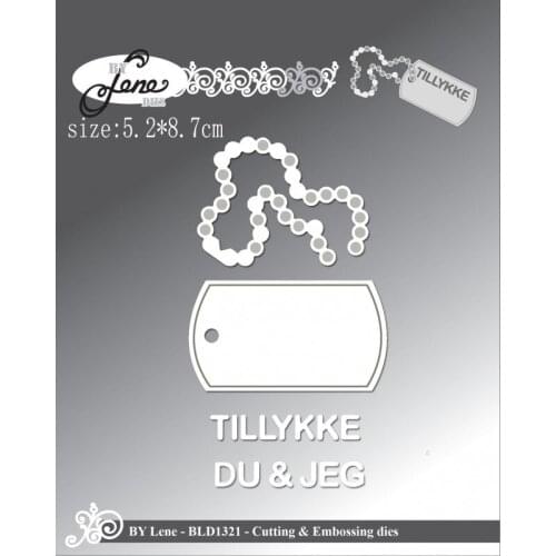 Sirius Shop clothes tag Metal Cutting Dies DIY Scrapbooking Photo Embossing Craft Die dies scrapbooking nouveau arrivage 2021