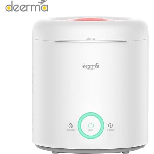 Youpin Deerma Ultrasonic Air Humidifier Aromatherapy Oil Diffuser Humidifier 2.5L Intelligent Constant Humidity For Home Office
