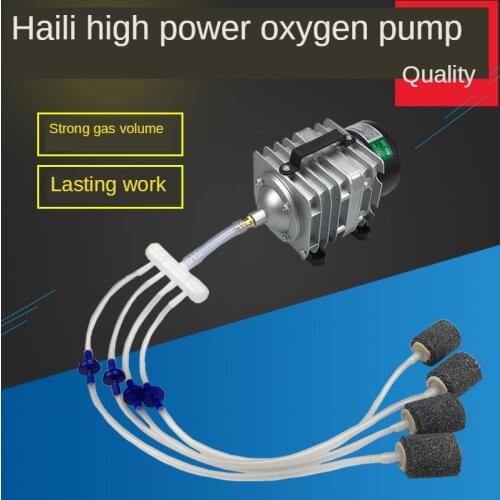 220V Commercial Use Air Pumps Stainless Steel Aquarium Hydro Air Pump Fish Tank Electrical Magnetic Oxygen Pond oxygen pump
