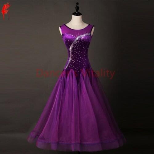 Women ballroom dancing clothing sexy mesh sleeveless ballroom dance dress for girls ballroom dance dress dance wear S-6XL