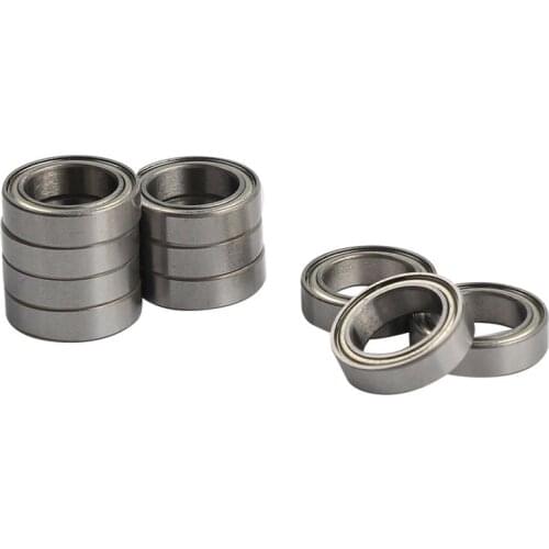 10Pcs/set Miniature Bearings 6700ZZ 10x15x4 mm Steel Metal Shielded Ball Bearing Thin Wall Roller For RC Cars Trucks