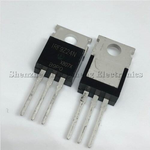 10PCS/LOT New IRF9Z24NPBF IRF9Z24N O-220 MOSFET FET T 55V17A