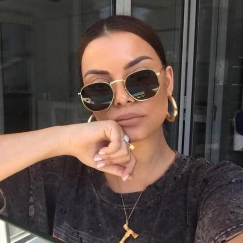 2021 Vintage Metal Women Sunglasses Luxury Brand Design Glasses Female Classic Driving Eyewear uv400 Oculos De Sol Masculino
