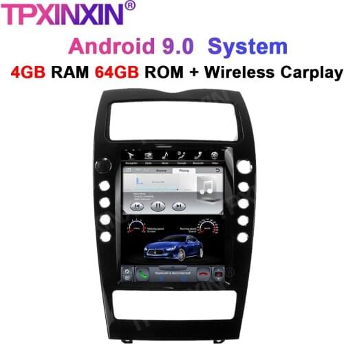 For Maserati Quattroporte 2004-2012 Android 9.0 Tesla Radio Car DVD Player Multimedia Player Auto Stereo Tape Recorder Head Unit