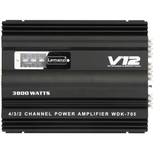 High-power Upgraded versionV12 car stereo audio 500w 4ch amplifier mp3 subwoofer amplifier MRV-F705 car audio amplifier