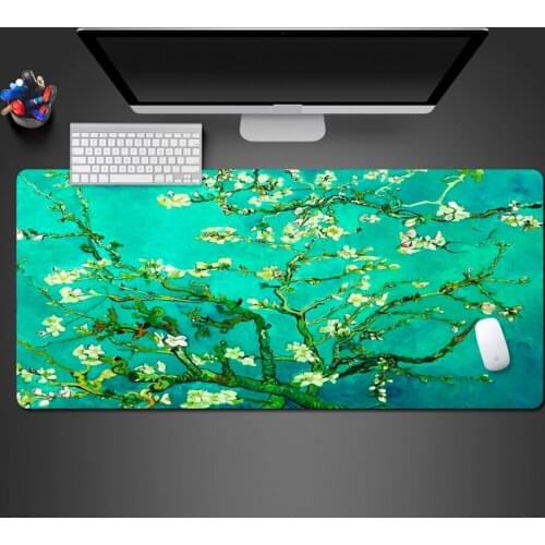 Noble Cool Plant Mouse Pad Super Rubber Mouse Pad Laptop Keyboard Tapis De Sourisgamer Competition Fast Large Table Mat
