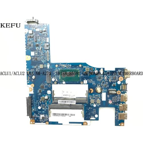 FAST SHIPPING.BRAND NEW ACLU1/ ACLU2 UMA NM-A272 G50- MAIN BOARD FOR LENOVO G50-70 LAPTOP MOTHERBOARD ,WITH CPU 3558U /2957U