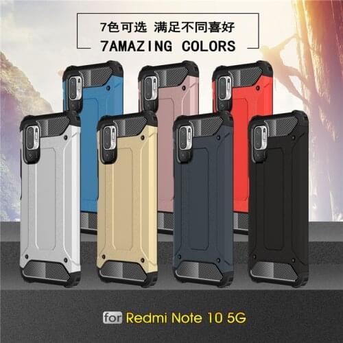 For Redmi Note 10T Case For Xiaomi Redmi Note 10T Cover Capas Shockproof Phone Back Bumper Hard Cover For Redmi Note 10T Fundas