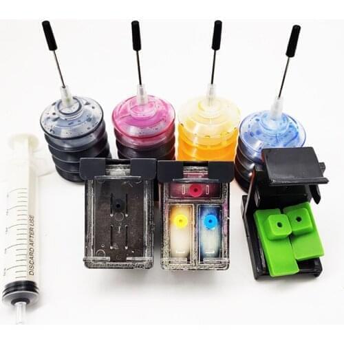 Einkshop 805xl 805 refillable ink cartridge replacement for hp deskjet 1210 1212 2330 2332 2720 2721 printer