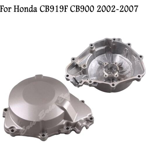 Motorcycle Engine Cover Crankcase Stator Slider Fit For Honda CB919F CB900 2002 2003 2004 2005 2006 2007