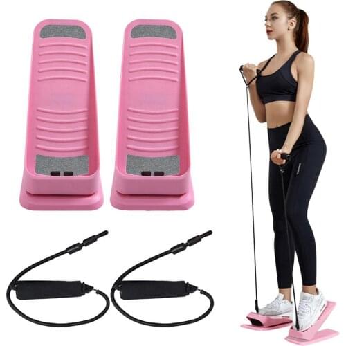 Mini Steppers Running Walking Stepping Machine Sport Treadmills With Elastic Rope Home Office Lose Weight Pedal Fitness Equipmen