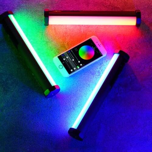 IWATA 6W MasterS Master S soft light Tube Portable Handheld Photography Lighting Stick Phone APP control Multiple Scenes VS 6C