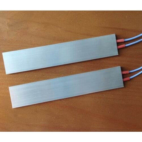 220V Constant Temperature PTC Aluminum Shell Heating Plate / Heating Sheet Insulation Dehumidification 150*30