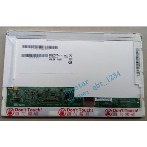 Original 10.1 slim LED Notebook Screen B101AW03 V.0 B101AW03 V0 12 months warranty