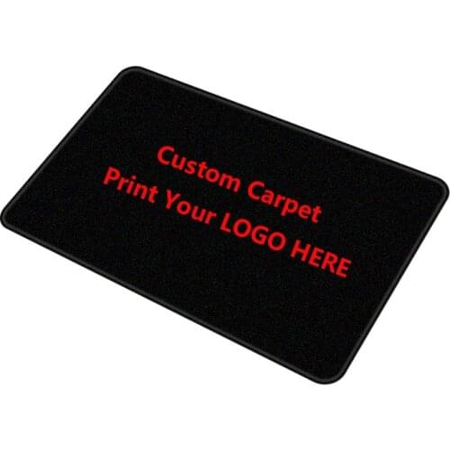 Custom Doormat Entrance Door Mat Bath Mats Non-slip FLANNEL Soft Confortable Living Room Rug Absorbent Kitchen Carpet Area Rugs