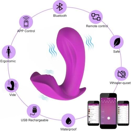 Sex Toys Dildo Vibrator for Women Wireless APP Smartphone Remote Control Vibrator Wear Vibrator Panties Toys for Couple Sex Shop