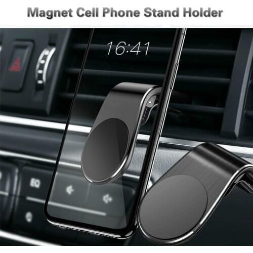 Car Magnet GPS Cell Phone Stand Holder 360 Rotation for Abarth Fiat 500 Peugeot 206 307 308 207 407 208 3008 508 2008 2019 2020