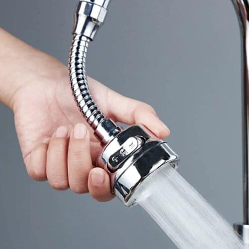 Splash-proof faucet rotatable bubbler adapter extender bathroom kitchen household faucet accessories water-saving filtration