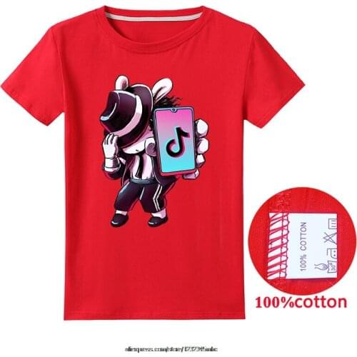 Tik Tok t shirt for girls clothes children clothing tshirt girl cartoon Tik Tok graphic t shirts kids clothes boys t-shirt