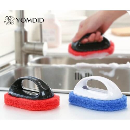 Mutilfunctional Cleaning Brushes Kitchen Bathroom Cleaner With Handle Floor tiles Brush Bottom Cleaning Tool Cepillo De Limpieza