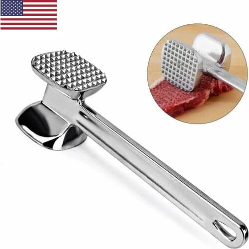 Meat Tenderizer Mallet Tool Heavy Duty Food Hammer Mallet Non Slip Handle for Pounding for Beef Pork Chic Chicken Kitchen Tools