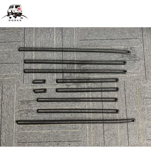 W463A body kits trims for G-class W464 2018-2019year G63 carbon fiber body kits strips