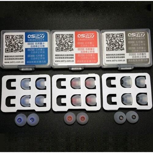 OSTRY OS100 / OS200 / OS300 Earphone Earbuds Turning Tips For HiFi earphones KC06 KC06A KC08 KC09T KC09
