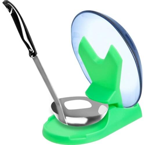 Stove Organizer Useful Pan Pot Lid Shelf Cover Lid Rack Stand Kitchen Tool Spoon Holder Kitchen Gadgets Plastic