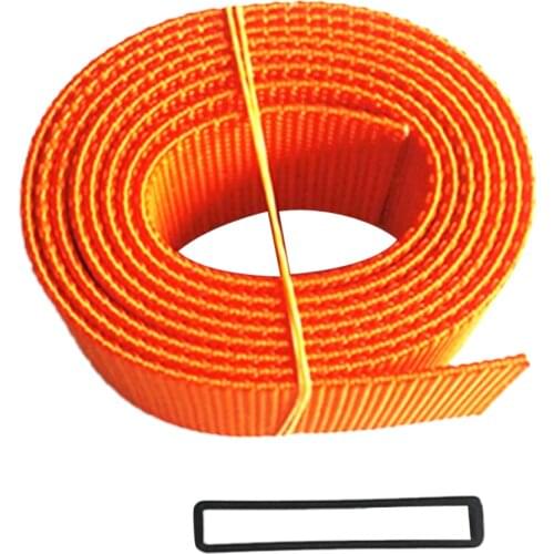 Professional Scuba Diving Snorkeling Weight Belt Webbing Waist Strap Orange