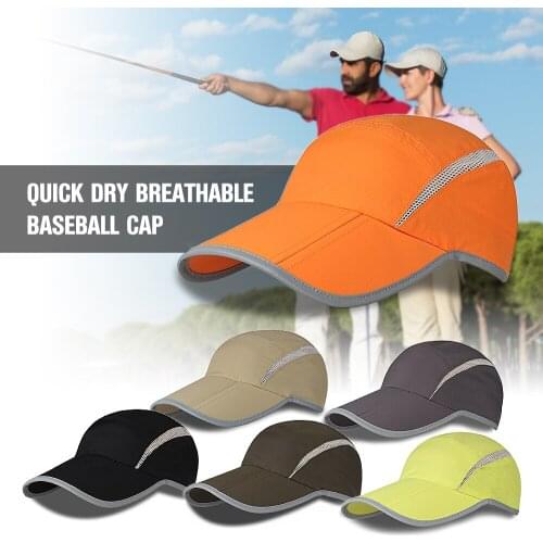 Fishing Caps Men Nylon Breathable Fishing Hat Cap For Fishing Cycling Hiking Lightweight Quick Dry Sports Baseball Hat