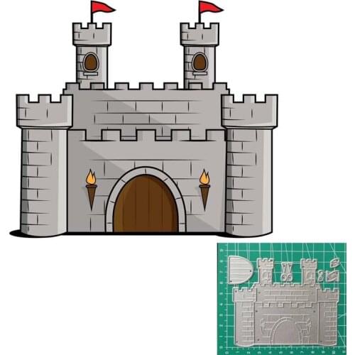 106*96mm House Dies Scrapbooking Metal Cutting Christmas Photo Album Embossing Paper Cards Making