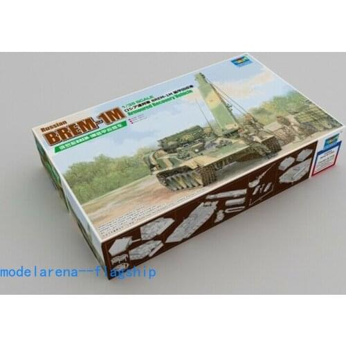Trumpeter 1/35 09554 Russian BREM-1M Armoured Recovery vehicle model kit