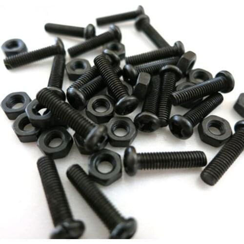 100pcs Nut Bolt Set M3 M4 M5 M6 Screw Stainless Screws set threaded Rod 6/8/10/1620/40mm led Standoffs Small Bolts Nuts