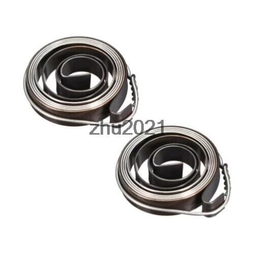 2PCS Drill Press Spring Quill Feed Return Coil Spring Assembly 680mm 35x8x0.8mm