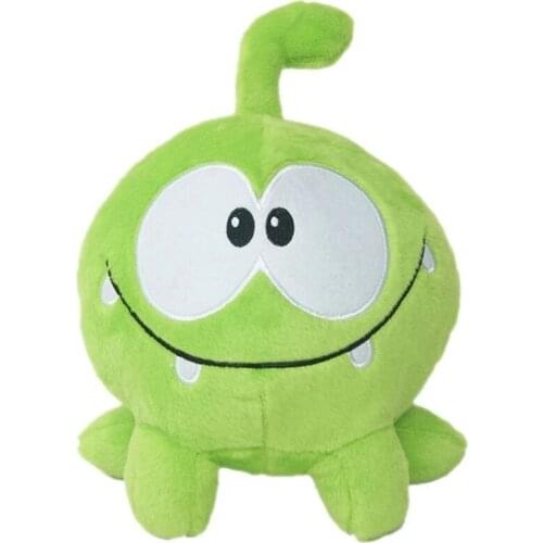20cm Hot Game Cartoon Cut The Rope Om Nom Frog Stuffed Animal Plush Toys Kids Toys Children Collection Gift