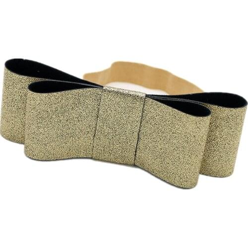 2021G New winter velvett 3 layor bow elegant headband fashion children hairband hair accessories OEM