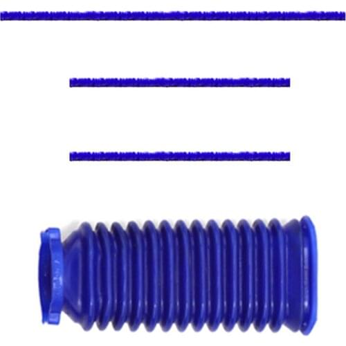 4pcs Soft Plush Strips Hose For Dyson V7 V8 V10 V11 Vacuum Cleaner Soft Roller Head Soft Plush Strips Screwdriver Replacement